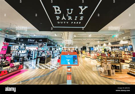 duty free paris airport shopping.